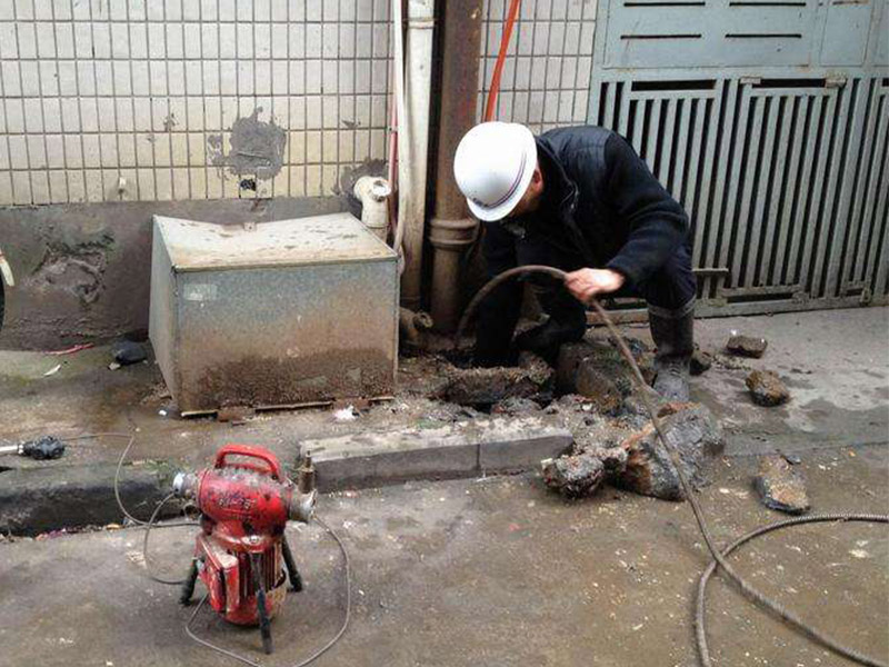 宝丰疏通下水道-洗菜池疏通